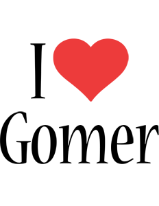 Gomer i-love logo