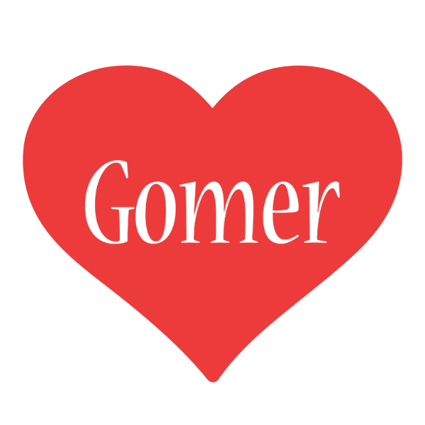 Gomer love logo