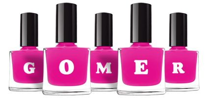 Gomer nails logo