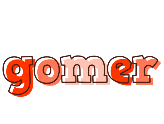 Gomer paint logo