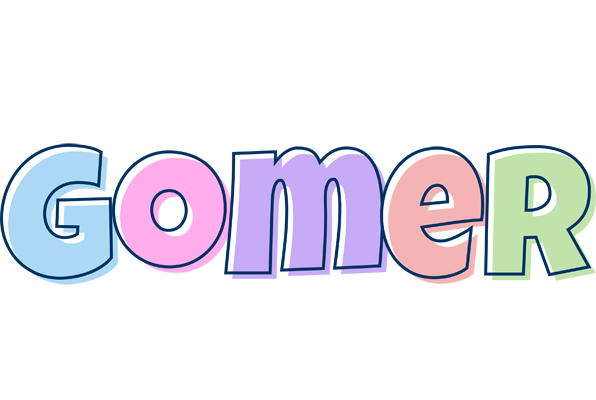 Gomer pastel logo