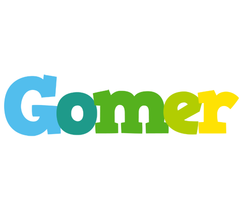 Gomer rainbows logo