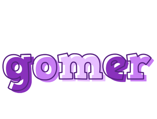 Gomer sensual logo