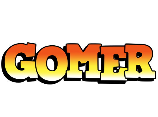 Gomer sunset logo