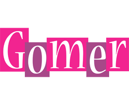 Gomer whine logo