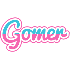 Gomer woman logo