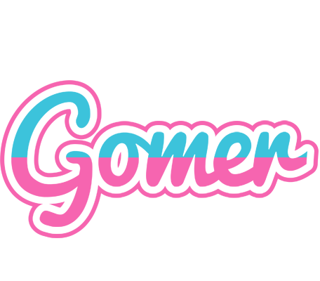 Gomer woman logo