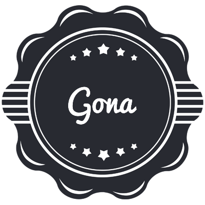 Gona badge logo