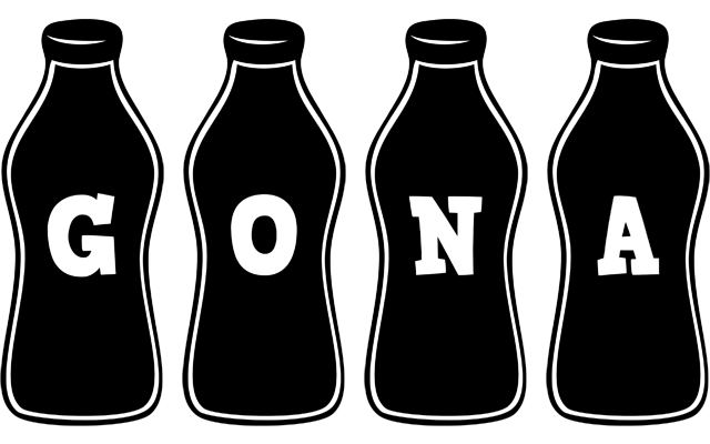 Gona bottle logo