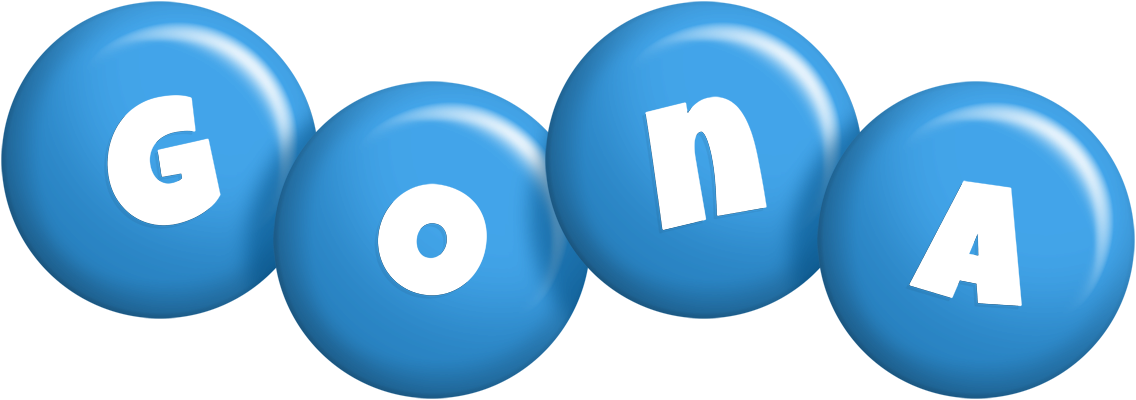 Gona candy-blue logo