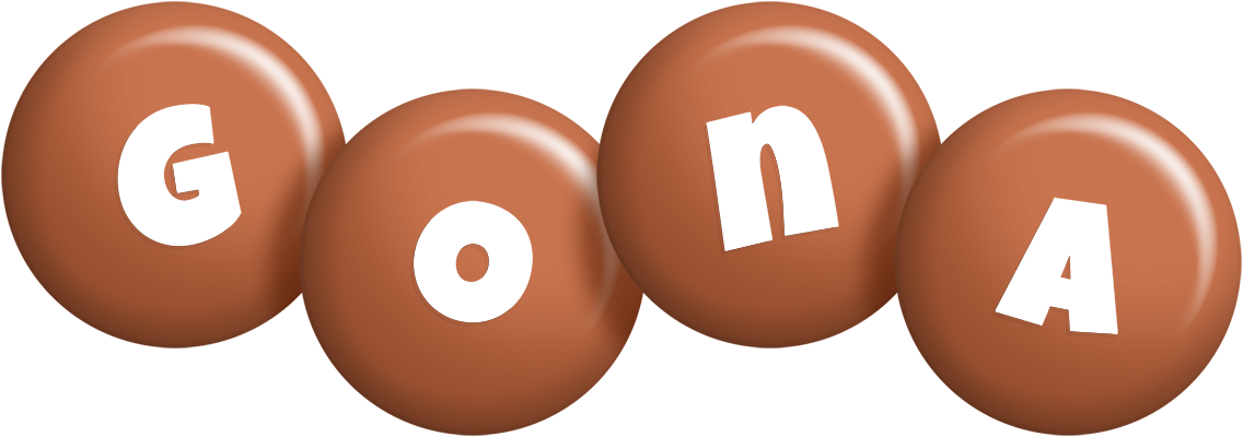 Gona candy-brown logo