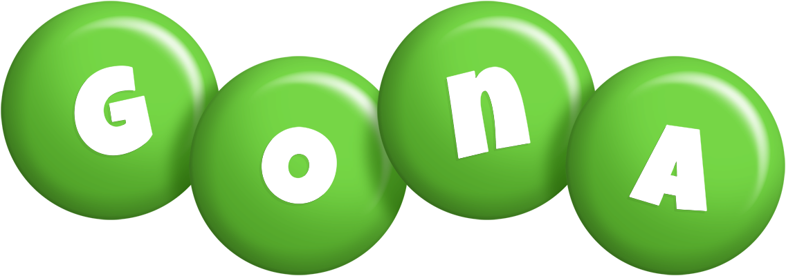 Gona candy-green logo