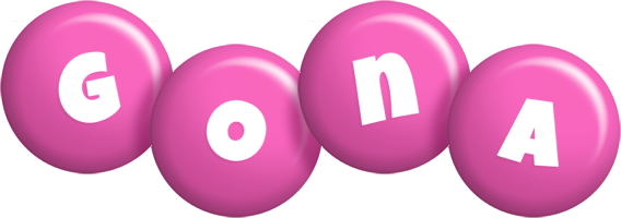 Gona candy-pink logo