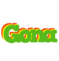 Gona crocodile logo