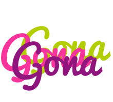 Gona flowers logo