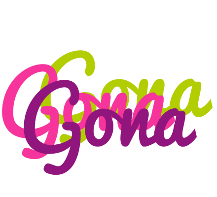 Gona flowers logo
