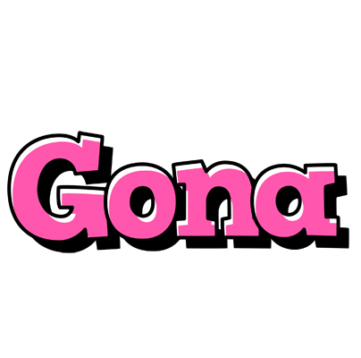 Gona girlish logo