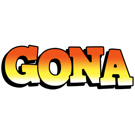 Gona sunset logo