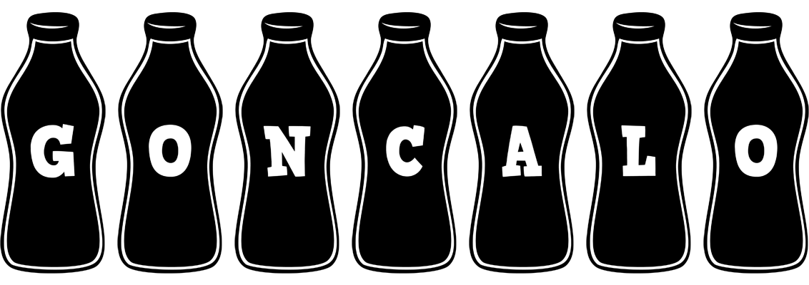 Goncalo bottle logo