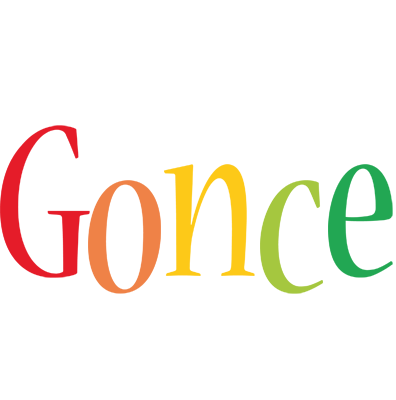 Gonce birthday logo