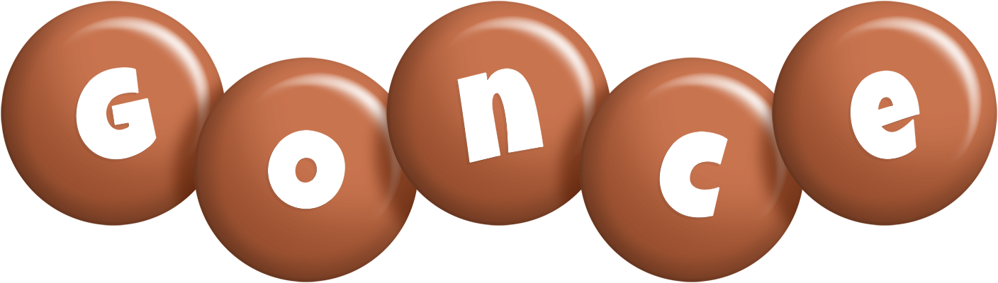 Gonce candy-brown logo