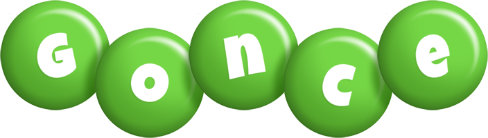 Gonce candy-green logo