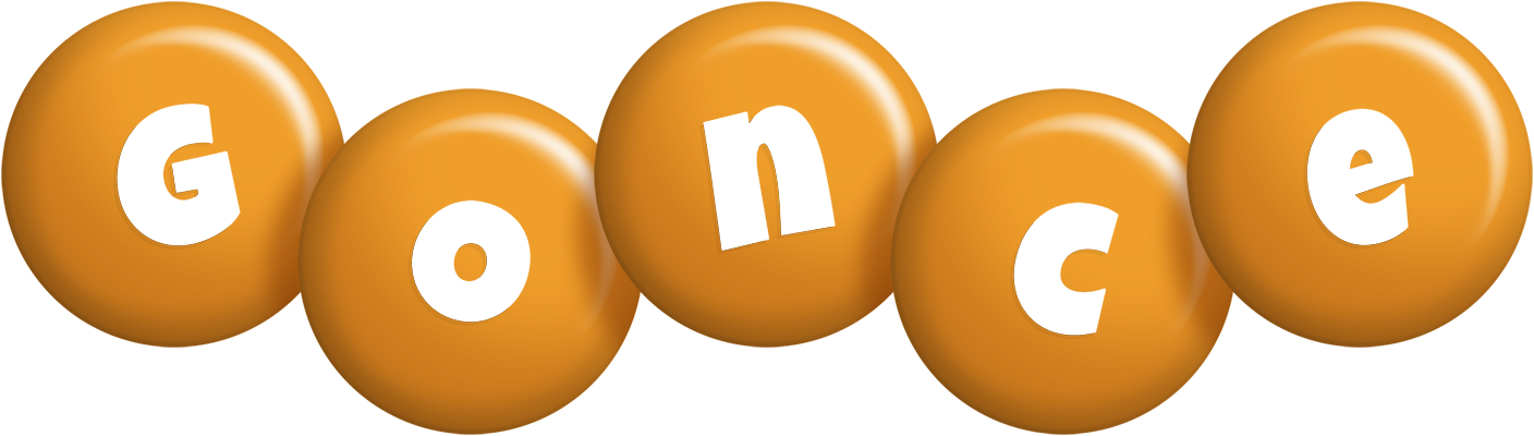 Gonce candy-orange logo