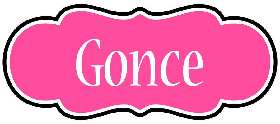 Gonce invitation logo