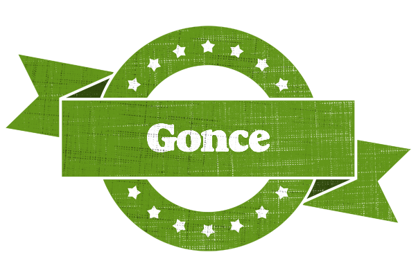 Gonce natural logo
