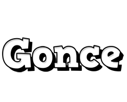 Gonce snowing logo