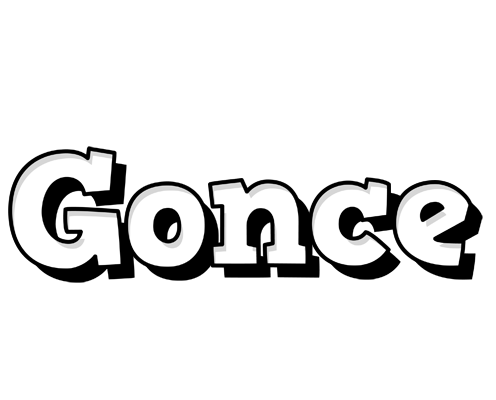 Gonce snowing logo