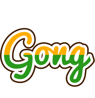 Gong banana logo