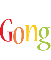 Gong birthday logo