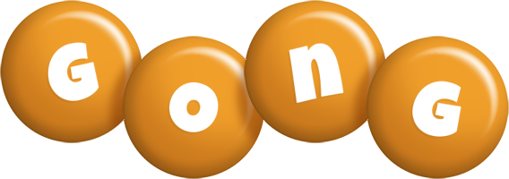 Gong candy-orange logo