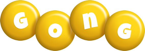 Gong candy-yellow logo