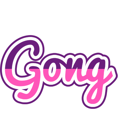 Gong cheerful logo