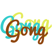 Gong cupcake logo