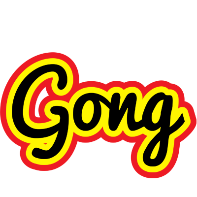 Gong flaming logo