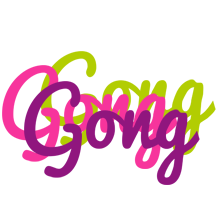 Gong flowers logo