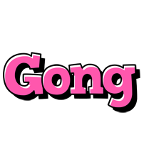 Gong girlish logo