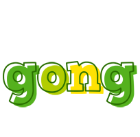 Gong juice logo