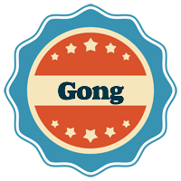 Gong labels logo