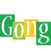 Gong lemonade logo