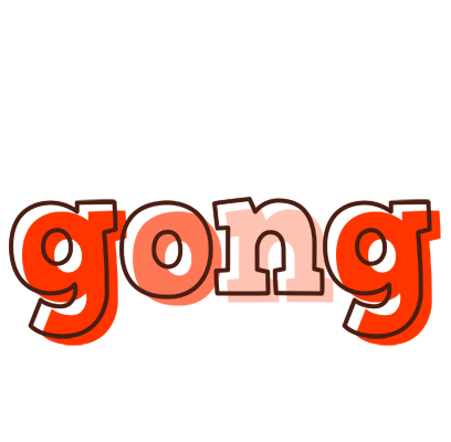 Gong paint logo