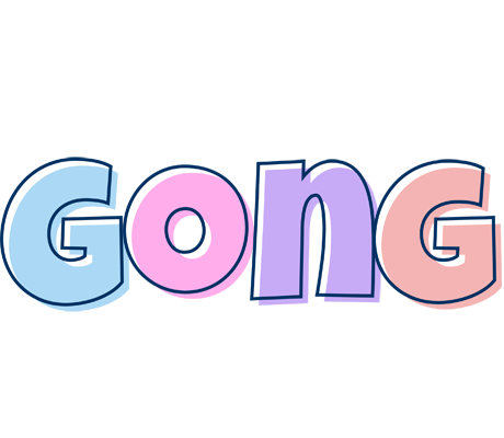 Gong pastel logo