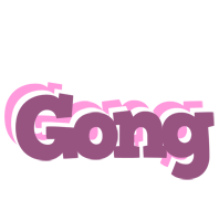 Gong relaxing logo