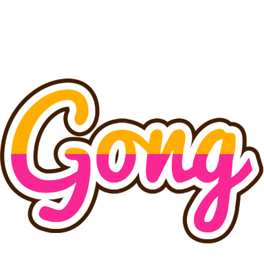 Gong smoothie logo
