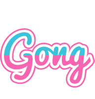 Gong woman logo