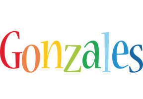 Gonzales birthday logo