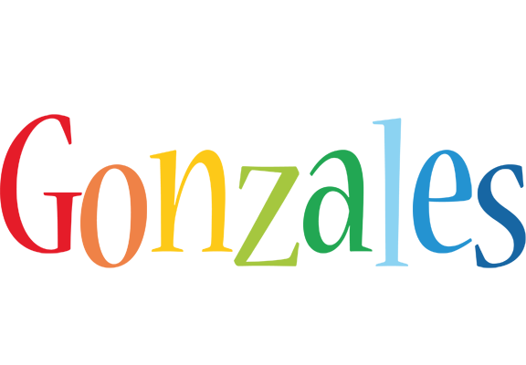 Gonzales birthday logo